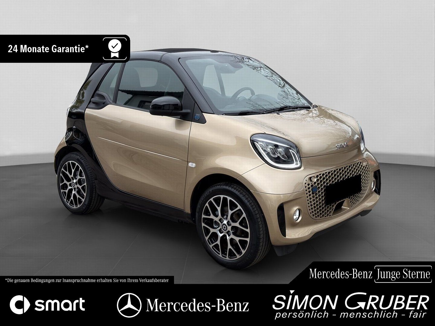 Fahrzeugabbildung Smart smart EQ Cabrio Prime Exclusive Leder LED 22KW