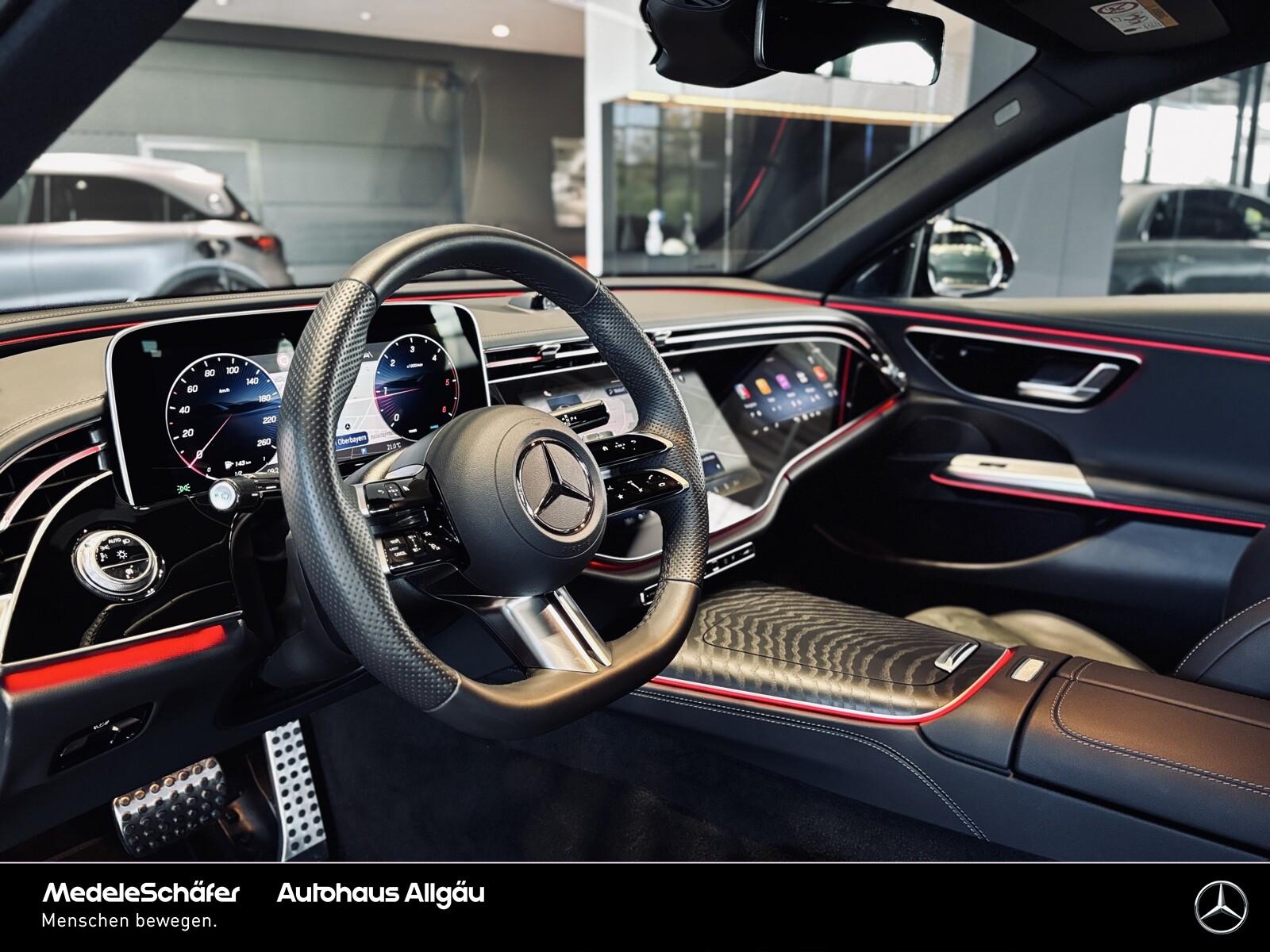 Mercedes-Benz E 220 d Limo AMG Night Superscreen IconicGlow