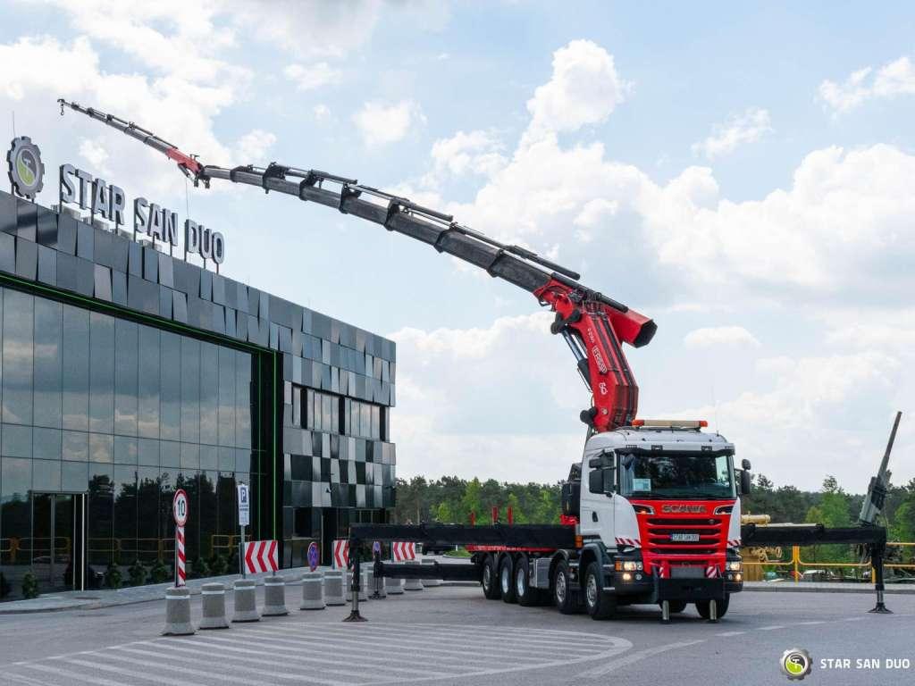 Scania  R520 10x4 FASSI F2150RAL.2.28 Crane Kran Winch