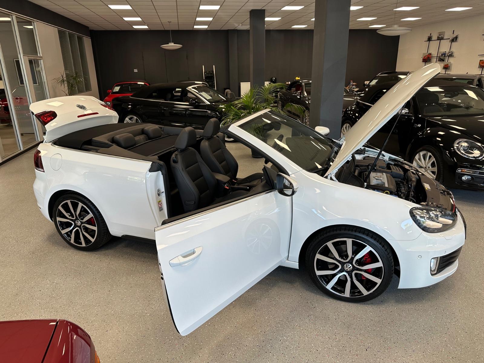 Volkswagen Golf VI Cabriolet GTI|1HD|44009km|MwSt|Kam|Leder
