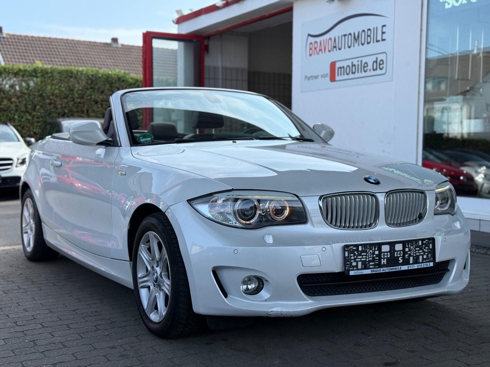 BMW 118d Cabrio XENON/LEDER/NAVI/SHZ/PDC/USB/TEMPO