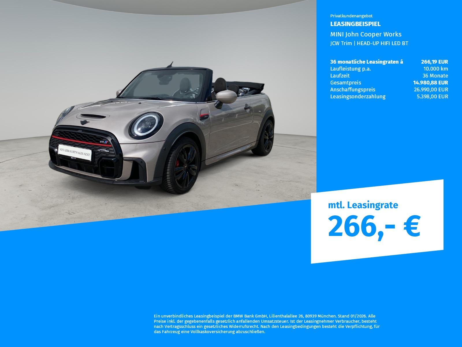 MINI John Cooper Works JCW Trim | HEAD-UP HIFI LED BT