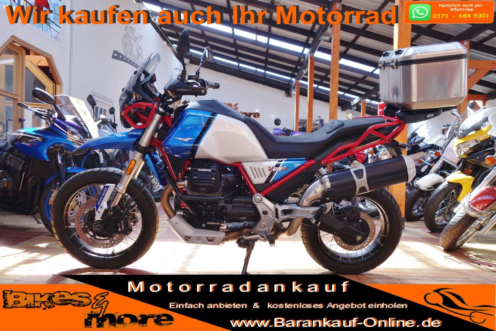 Moto Guzzi V85 TT ABS+1Hd+4170KM+Topcase+A2 35KW oder offen
