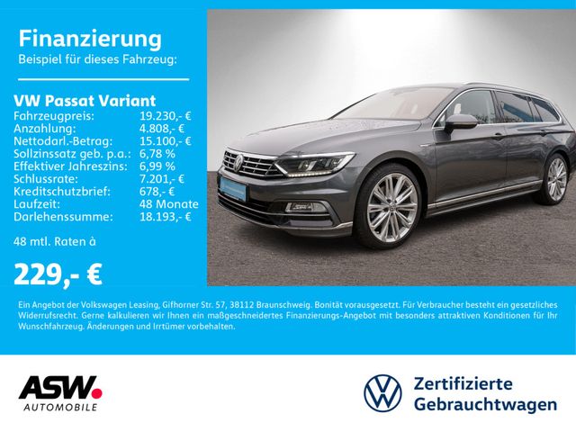 Volkswagen Passat Variant R-Line 2.0TDI 4Mot. DSG LEDER AHK