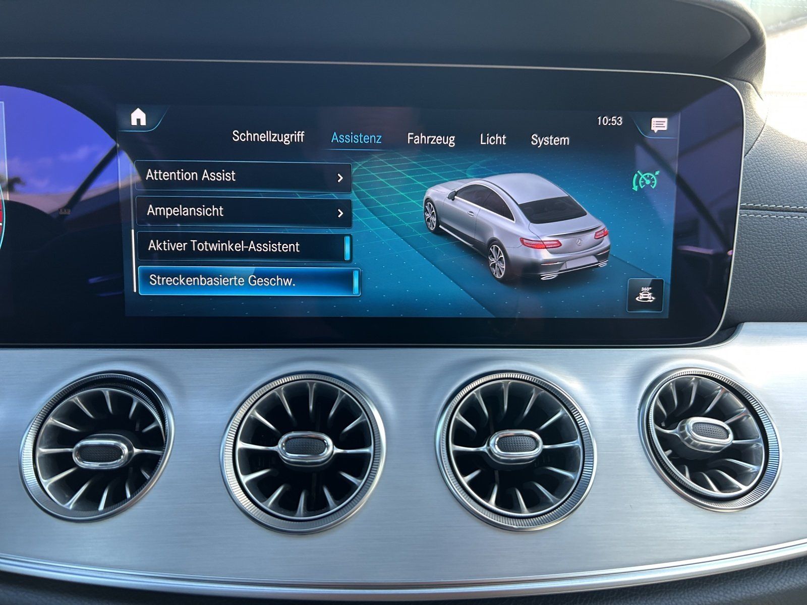 Fahrzeugabbildung Mercedes-Benz E 450 AMG Line 4Matic 9G-Tronic/LED/ACC/360°/NAV