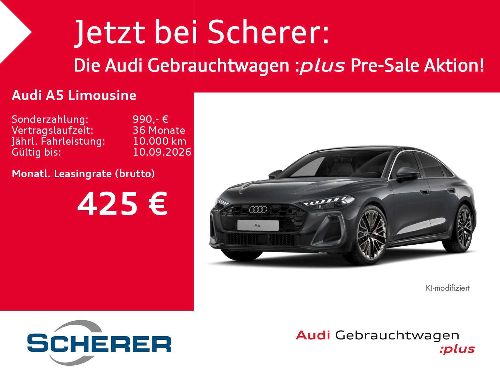 Audi A5 Limousine TFSI S tronic S Line STANDHZG PANO 
