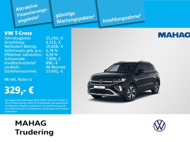 Volkswagen T-Cross 1.0 TSI Style Navi MatrixLED DAB+ DSG