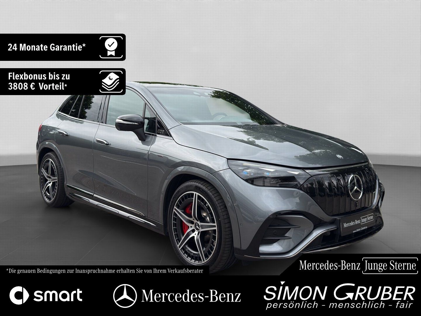 Fahrzeugabbildung Mercedes-Benz EQE 53 4M+ SUV AMG Dynamic+ ActiveRide DriversP