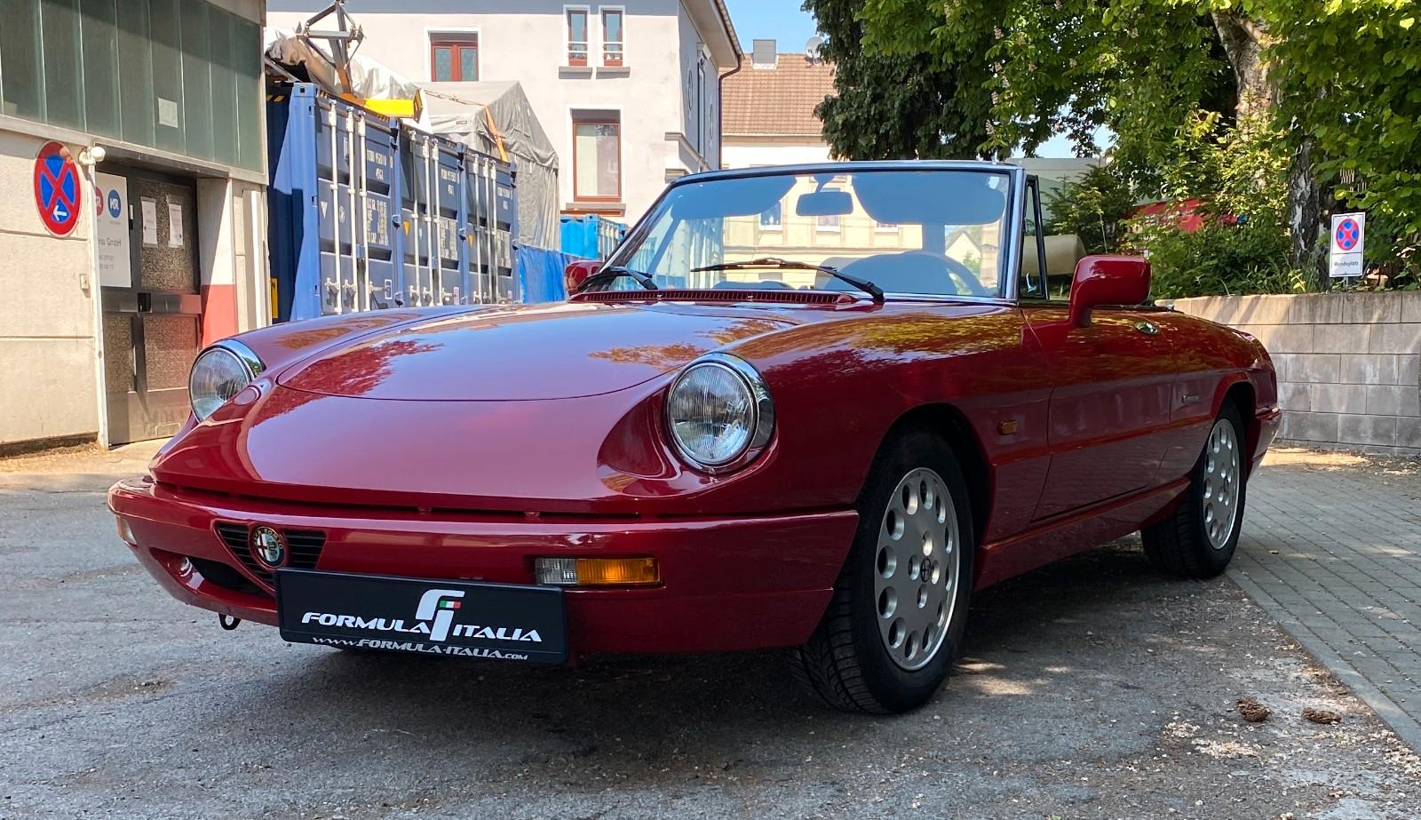 Alfa Romeo Spider 2,0 H Kennzeichen