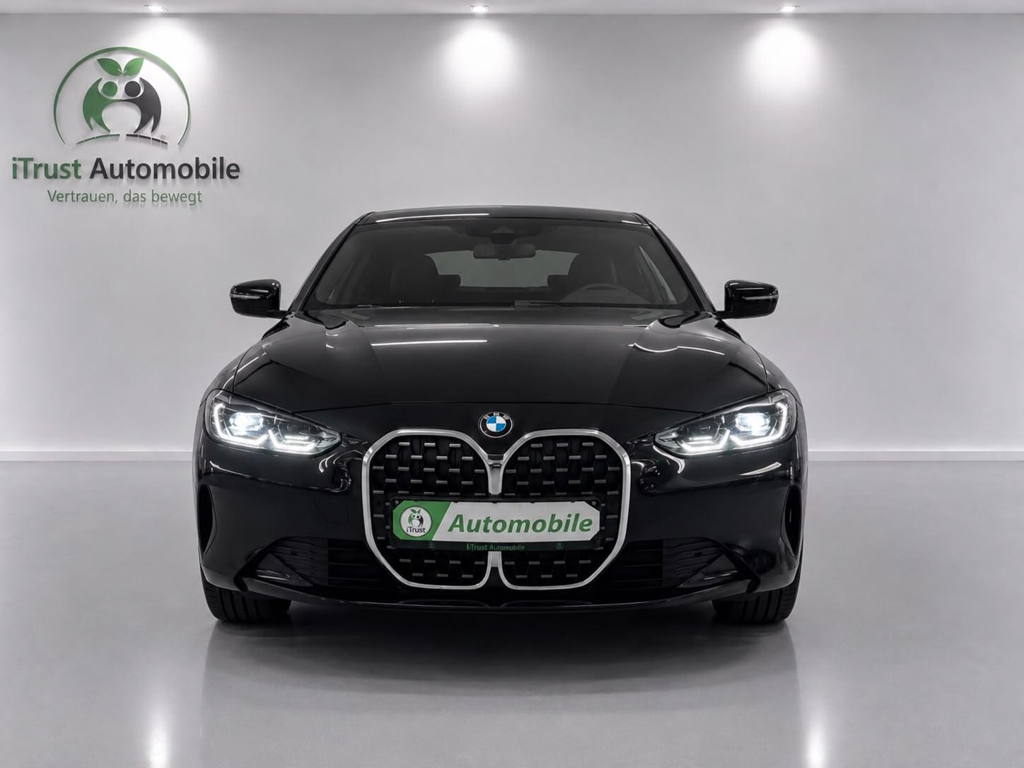 BMW 420 d Coupe 1.Hand SHD LED SHZ NAVI, миниатюра 2