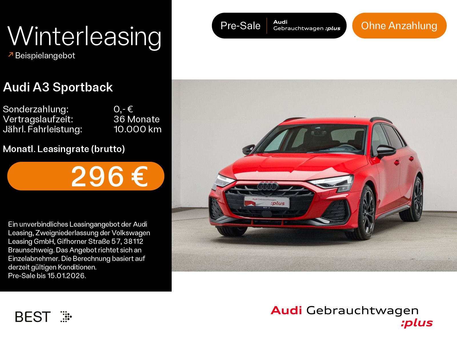 Audi A3 Sportback 30 TFSI S-LINE*AHK*KAMERA*NAVI-PLUS