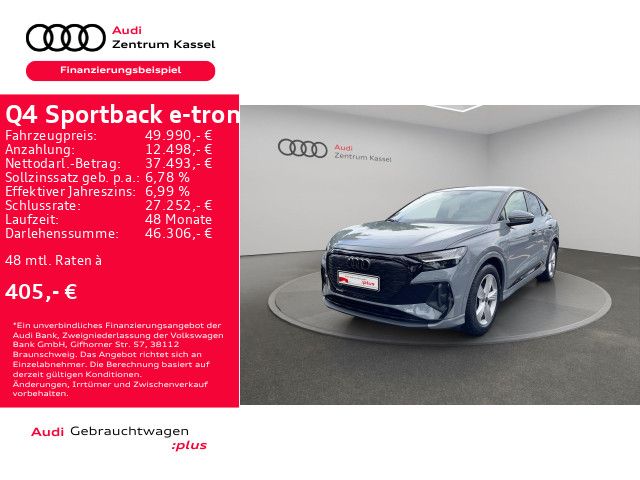 Audi Q4 Sportback 50 e-tron qu. S line Matrix Kamera