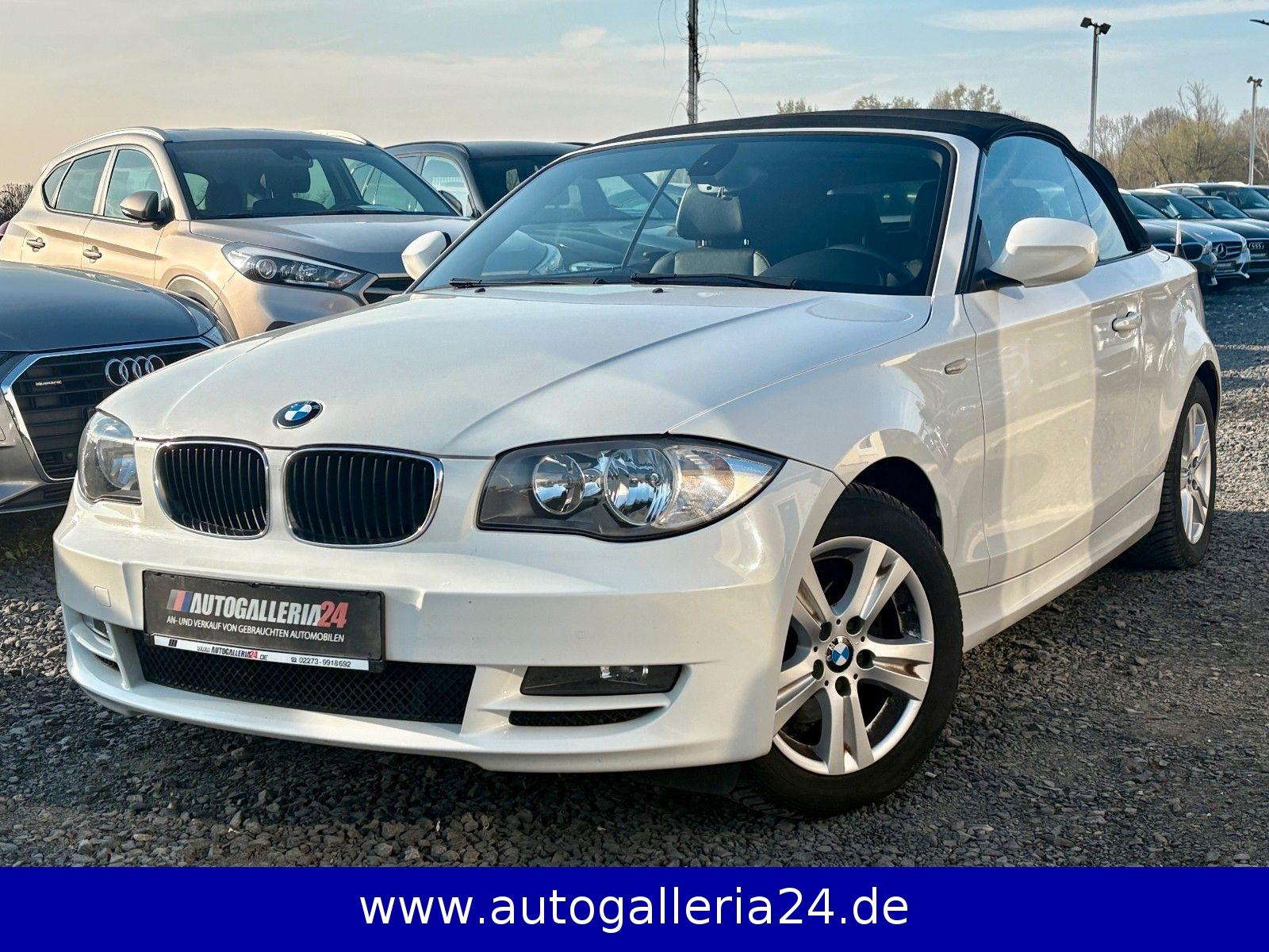 BMW 118i Cabrio Leder Klima Tempo SCHECKHEFT SPORTLE
