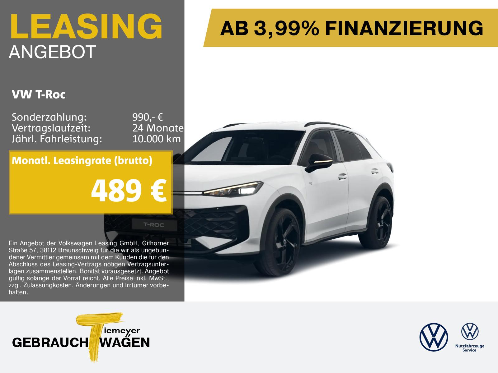 Volkswagen T-Roc 1.5 eTSI DSG R-LINE BLACK LM20 MATRIX HuD