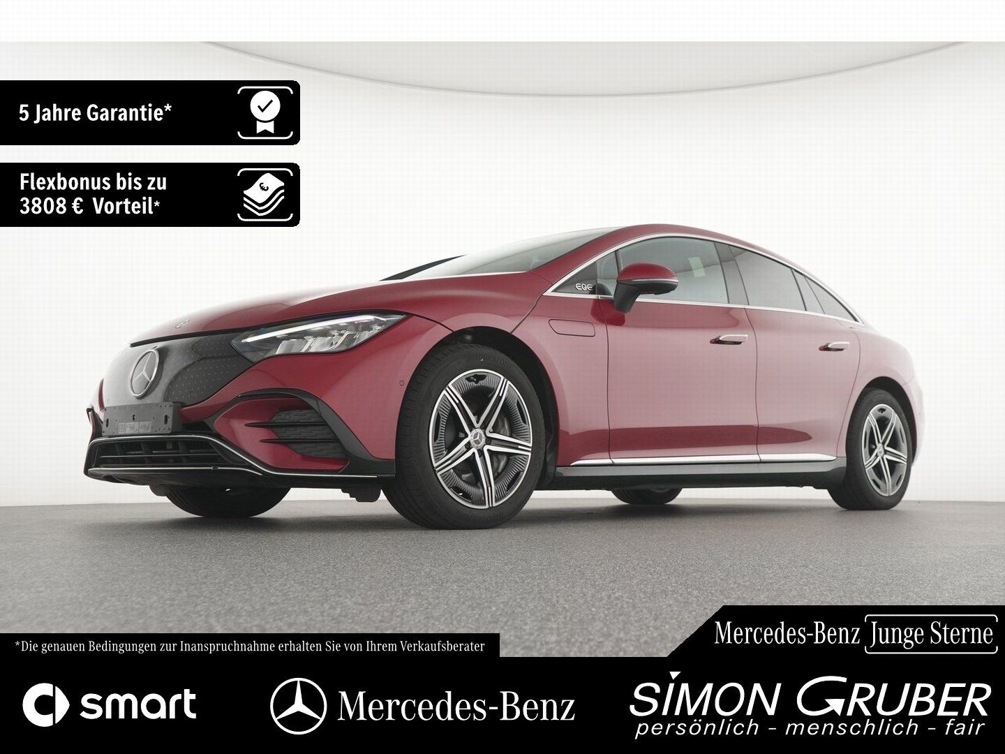 Fahrzeugabbildung Mercedes-Benz EQE 300 AMG Pano Ambi Memory LED Keyless Kamera