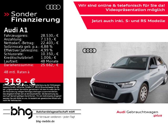 Audi A1 25 TFSI Sportback S tronic S line