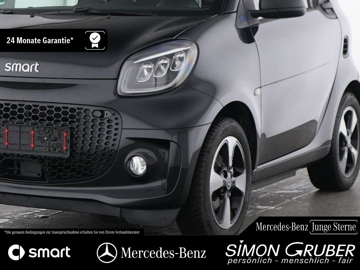 Fahrzeugabbildung Smart fortwo EQ Cabrio Exclusive Winter VollLED Kamera