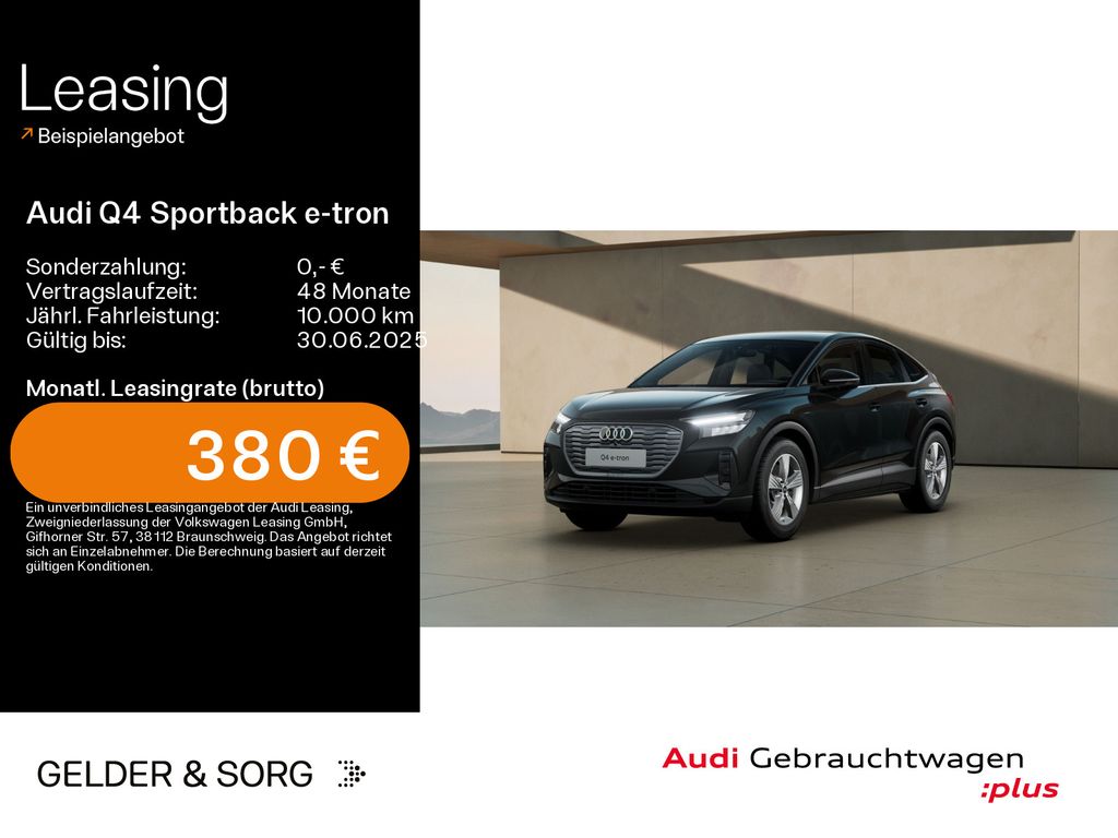 Audi Q4 Sportback e-tron 45 LED*virtual*Assistenzp.*
