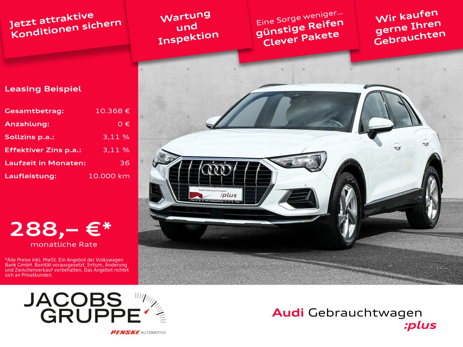 Audi Q3 35 TFSI ACC/Kamera/Navi/Keyless-Go/Ambiente/A