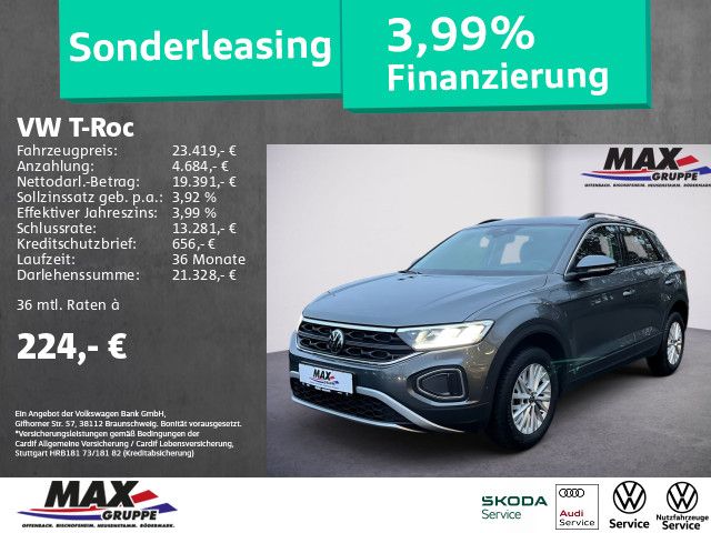 T-Roc 1.0 TSI LIFE LED+KAMERA+PDC+DCP+STHZ+NAVI