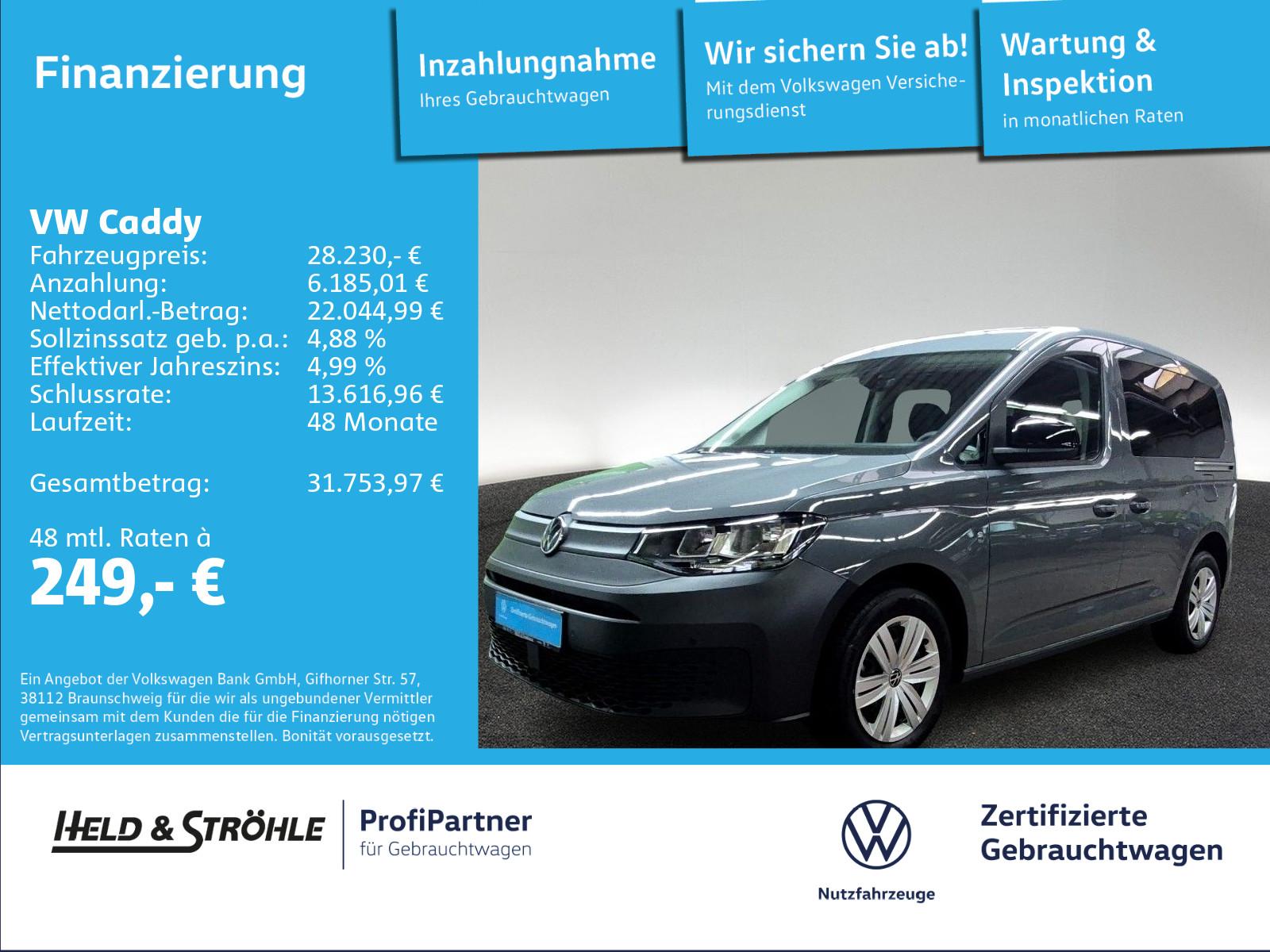 Volkswagen Caddy 1.5 TSI AHK CLIMATRONIC SHZ RFK 5J.GAR.