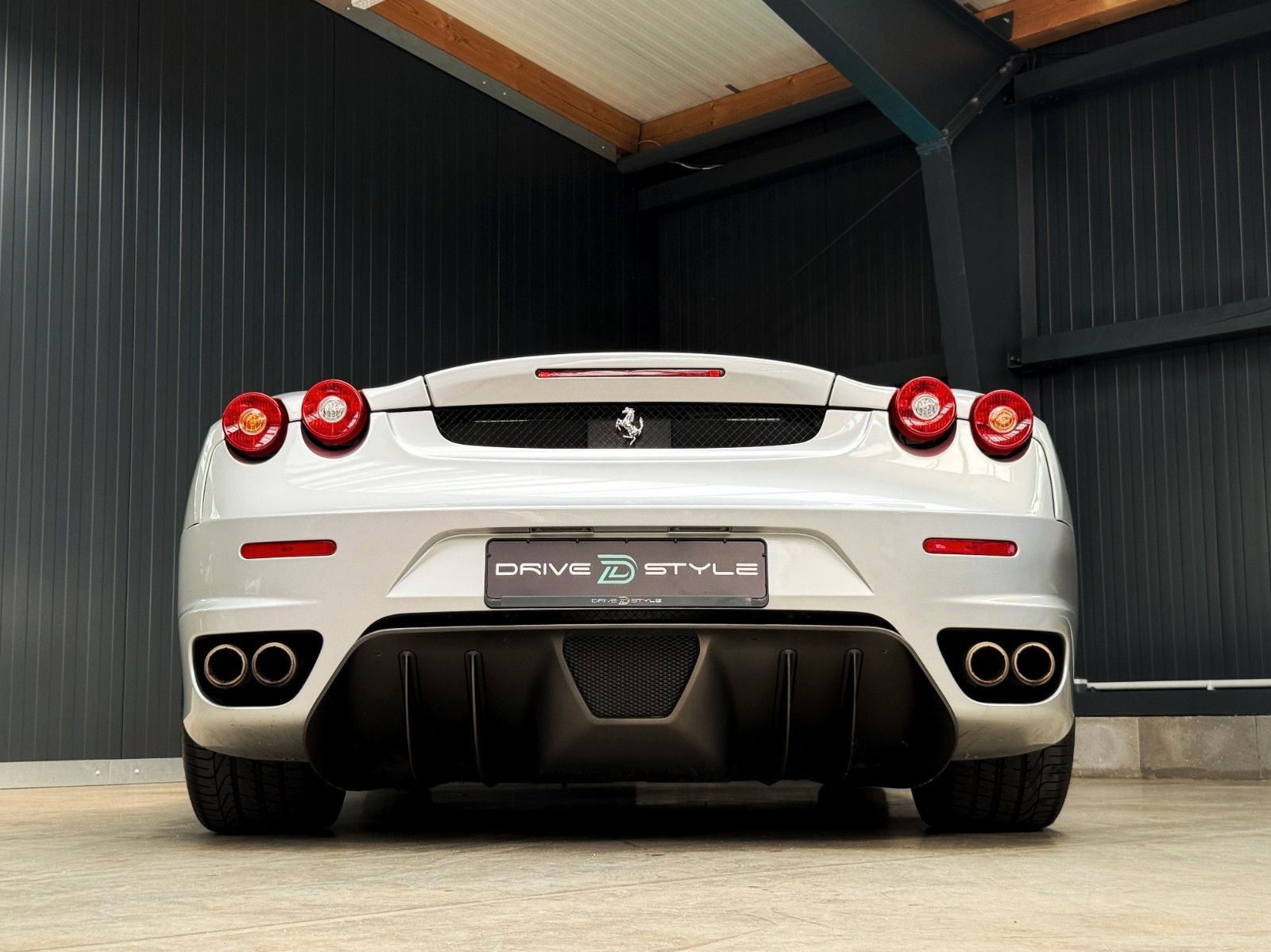 Fahrzeugabbildung Ferrari F430 F1 + Argento Nürburgring + Innen Blue Scuro