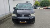 Volkswagen T5 Caravelle/8xSitze/Automatik/Lang/AHK/Tüv neu - schwarze Volkswagen T5 Caravelle