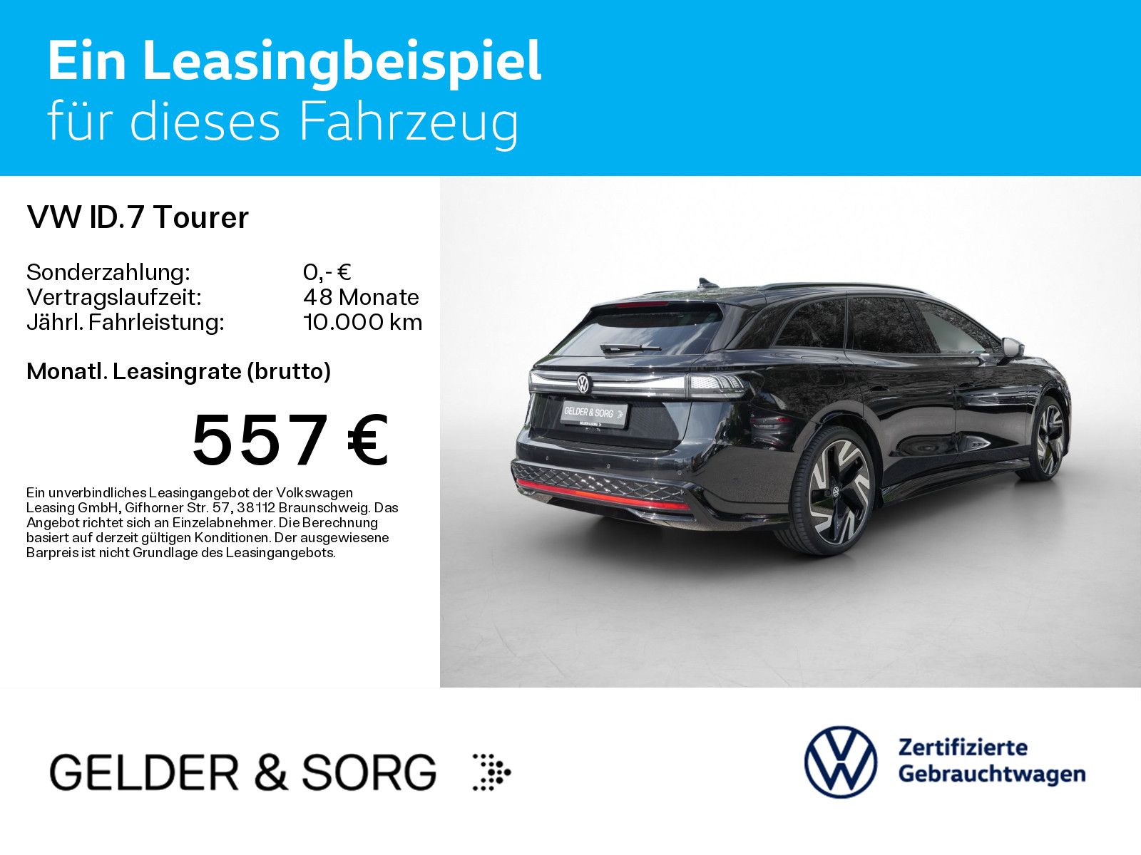 Volkswagen ID.7 Tourer GTX 516km WLTP 4M Pano AHK HuD H&K foto 3
