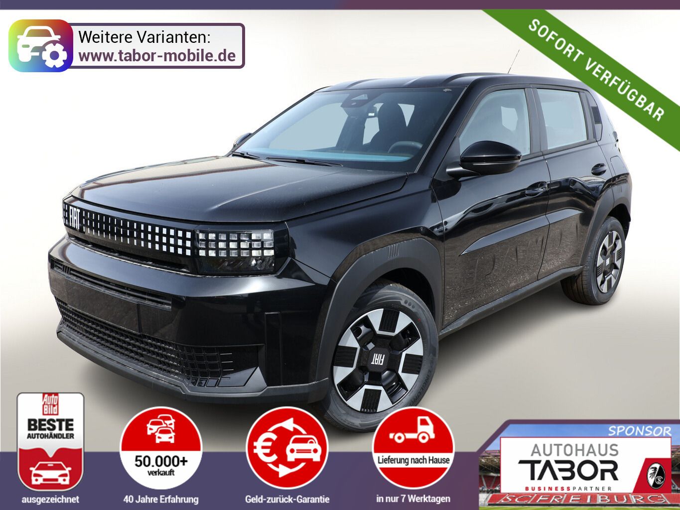Fiat Grande Panda ICON CarPlay PixelLED PDC DigC Temp