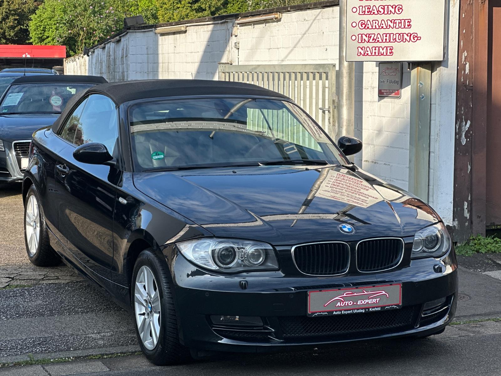 BMW 118i Cabrio AUTOMATIK+PDC VO/HIN+LEDER+NAVI