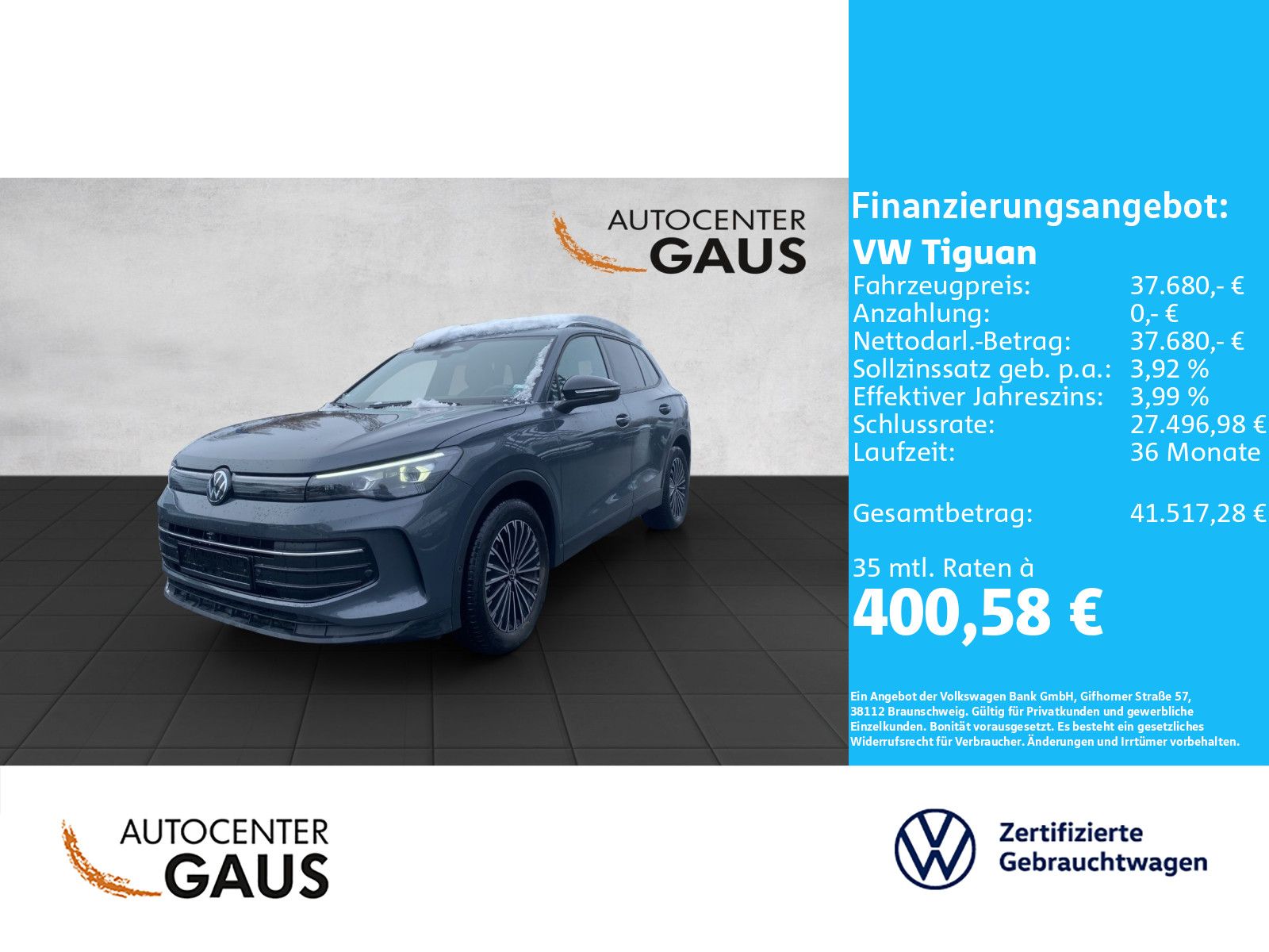 Tiguan Goal 1.5 eTSI DSG AHK*ACC*Navi