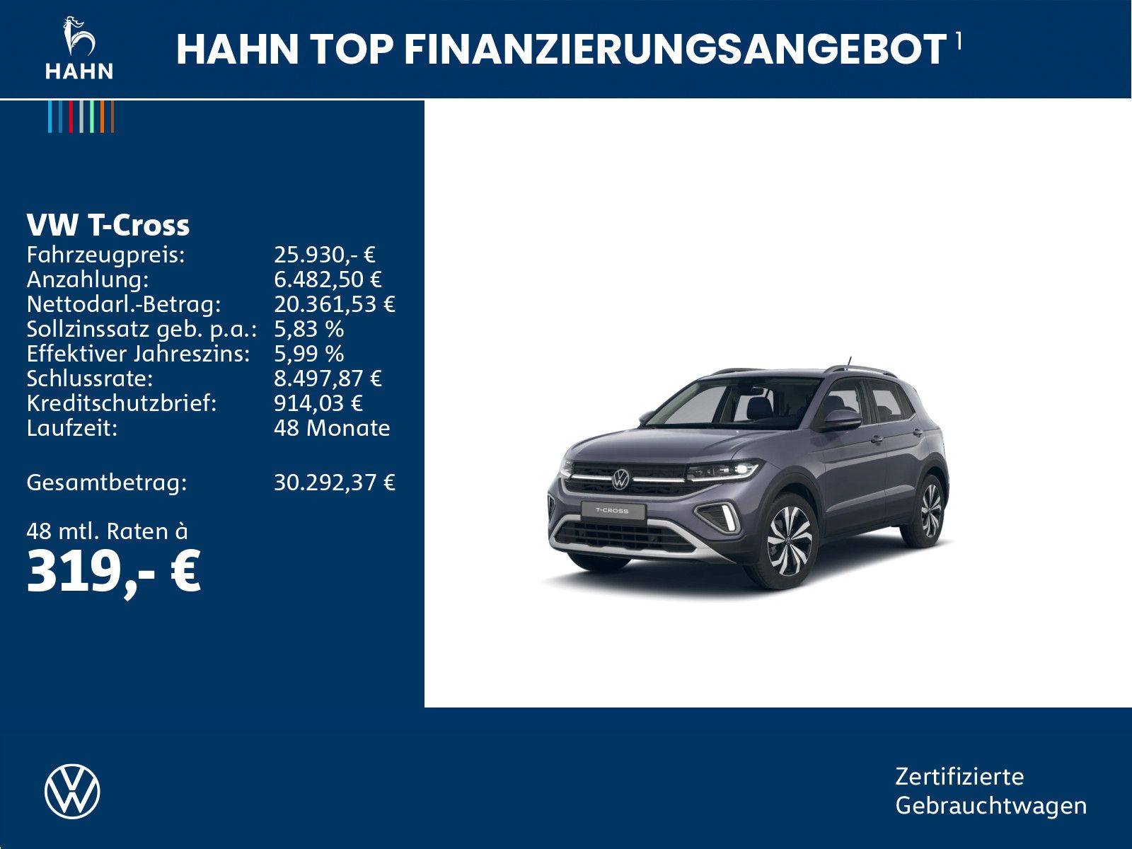 Volkswagen T-Cross 1.0TSI DSG Style Matrix Navi ACC Sitzhzg foto 2