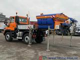 Unimog U423 Front Zapfwelle+Arbeitsplatte+ Winterdienst - Kommunalfahrzeug Winterdienst