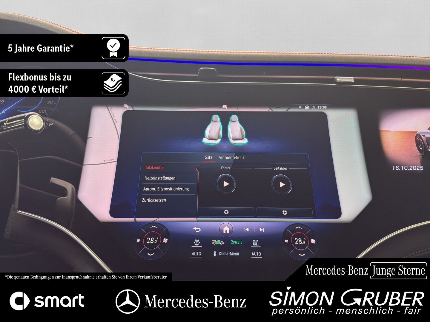 Fahrzeugabbildung Mercedes-Benz EQE 43 4M SUV AMG Night Pano HUD Sitzklima Nappa