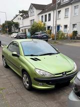 Peugeot 206 CC  Cabrio in Apfelgrün, gepf... - Peugeot 206 in Leverkusen