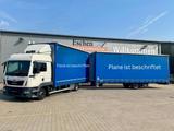 MAN TGL 12.250 | JUMBO-ZUG*2x Tank*AC*beids. Gardine - MAN Jumbo