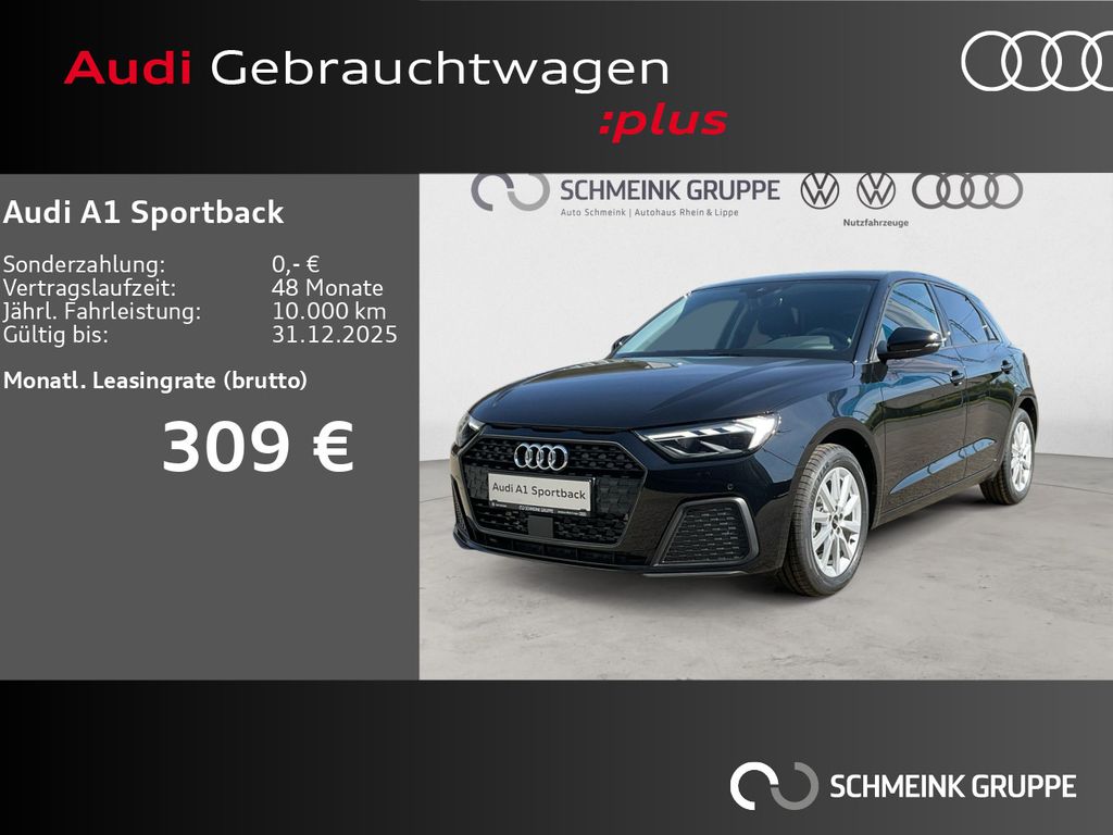 A1 Sportback 25 S tronic LED SHZ Kamera Carplay