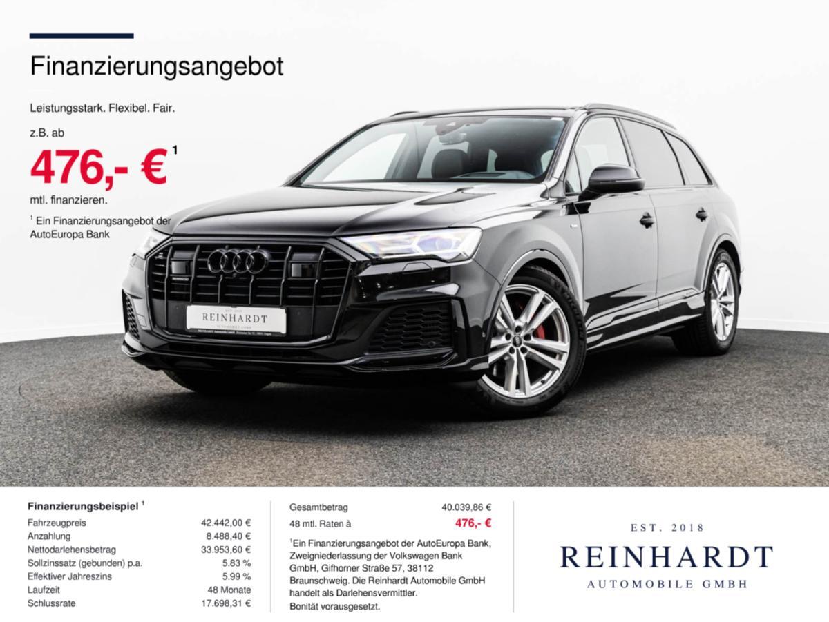 Audi Q7 55TFSi Q 2x S LINE/BLACK/ACC/HuD/PANO/7-SITZE