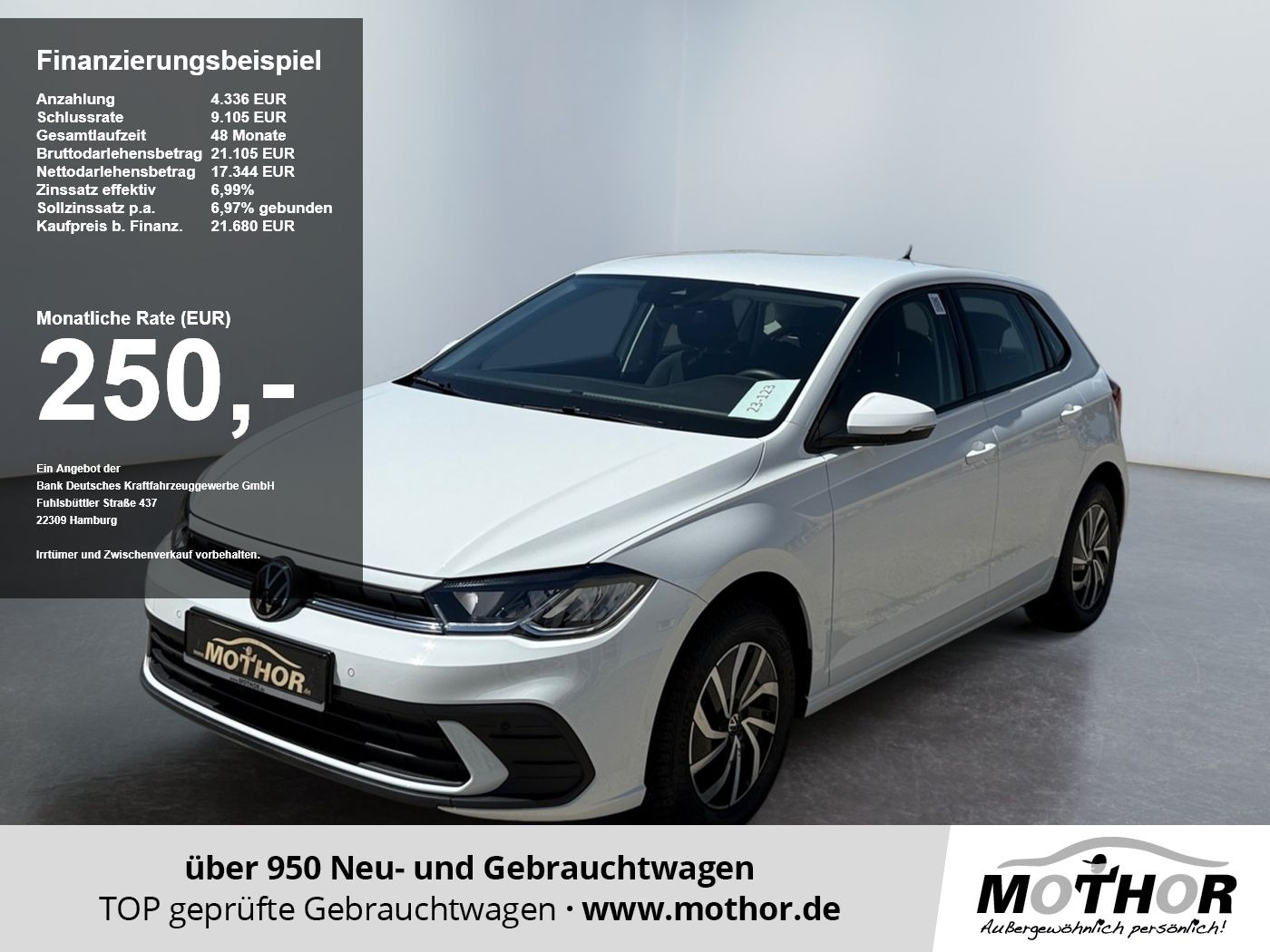 Volkswagen Polo VI Life 1.0 TSI DSG Kamera Ganzjahresreifen