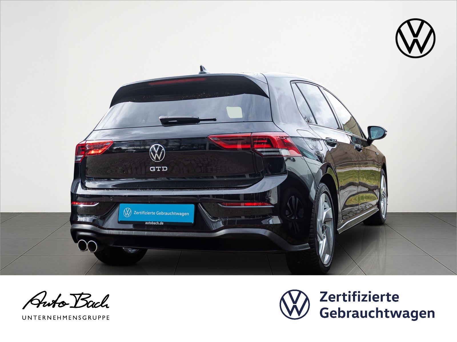 Volkswagen Golf VIII GTD 2.0 TDI DSG, Navi, LED-Plus, Rückf