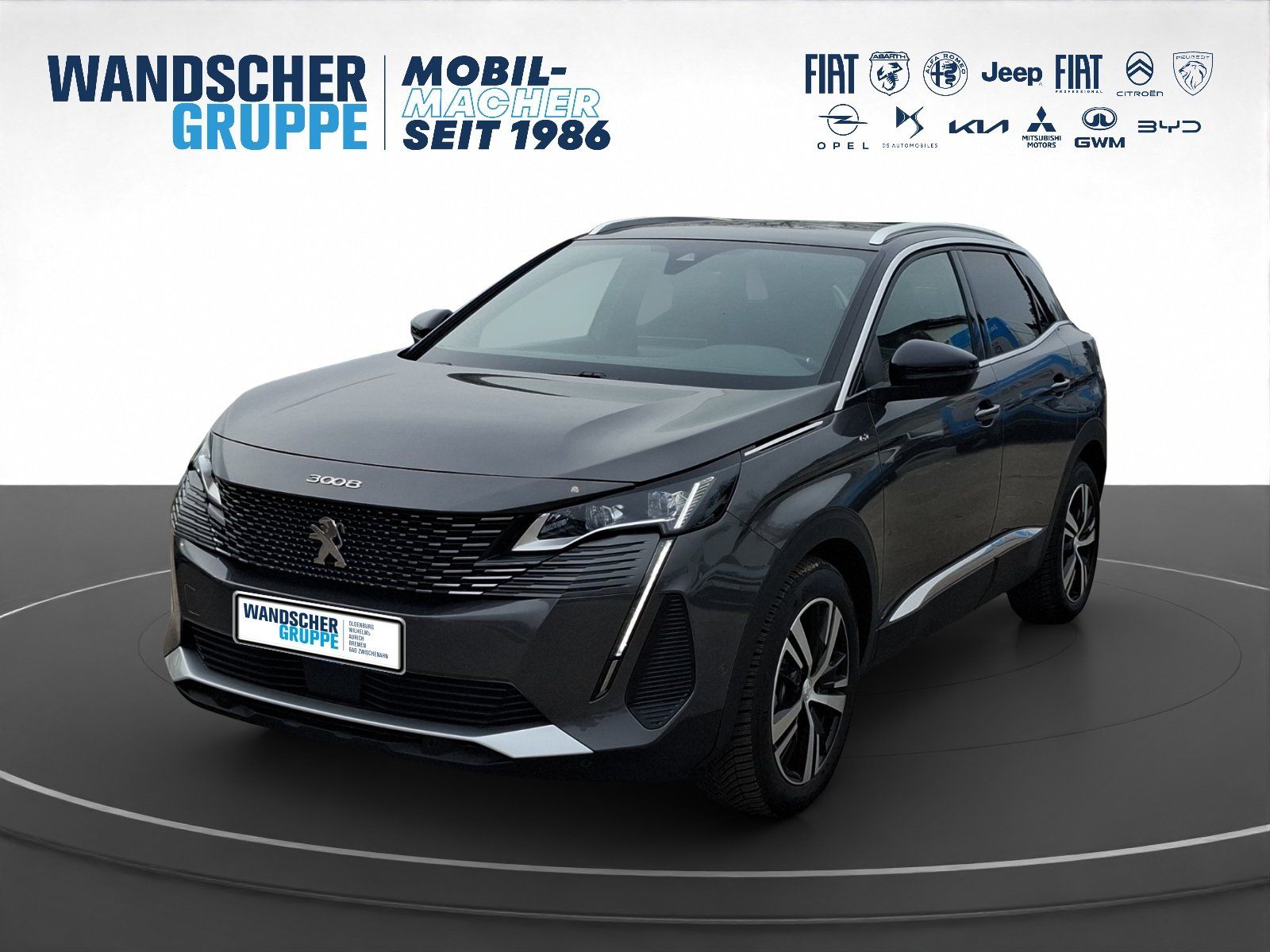 Peugeot 3008 GT 1.2 136 Kam.+KeyLess+LED+Navi+SHZ+ACC