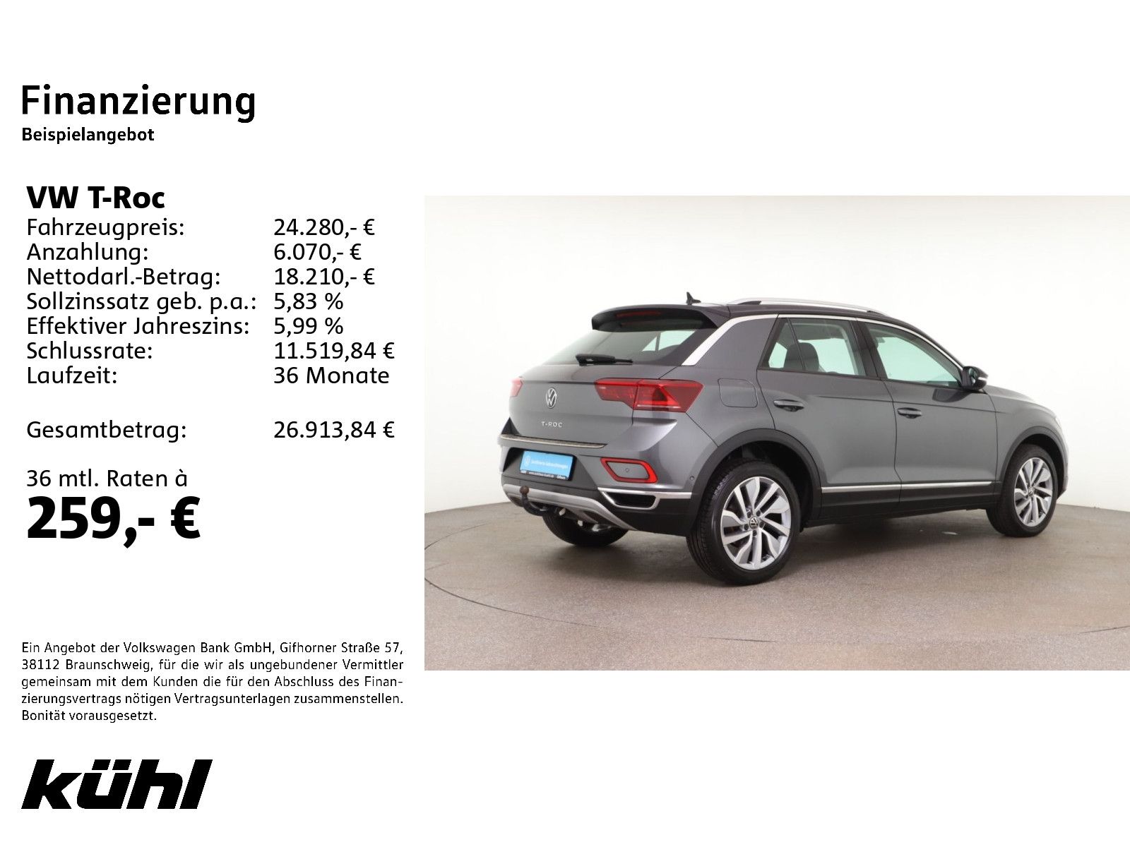 Volkswagen T-Roc 1.5 TSI DSG Style IQ.Light ACC Kamera beat foto 2