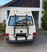 Volkswagen T4, 91Tkm, Hochdach scheckheft rostfrei 4 Pers - Wohnwagen in Karlsruhe