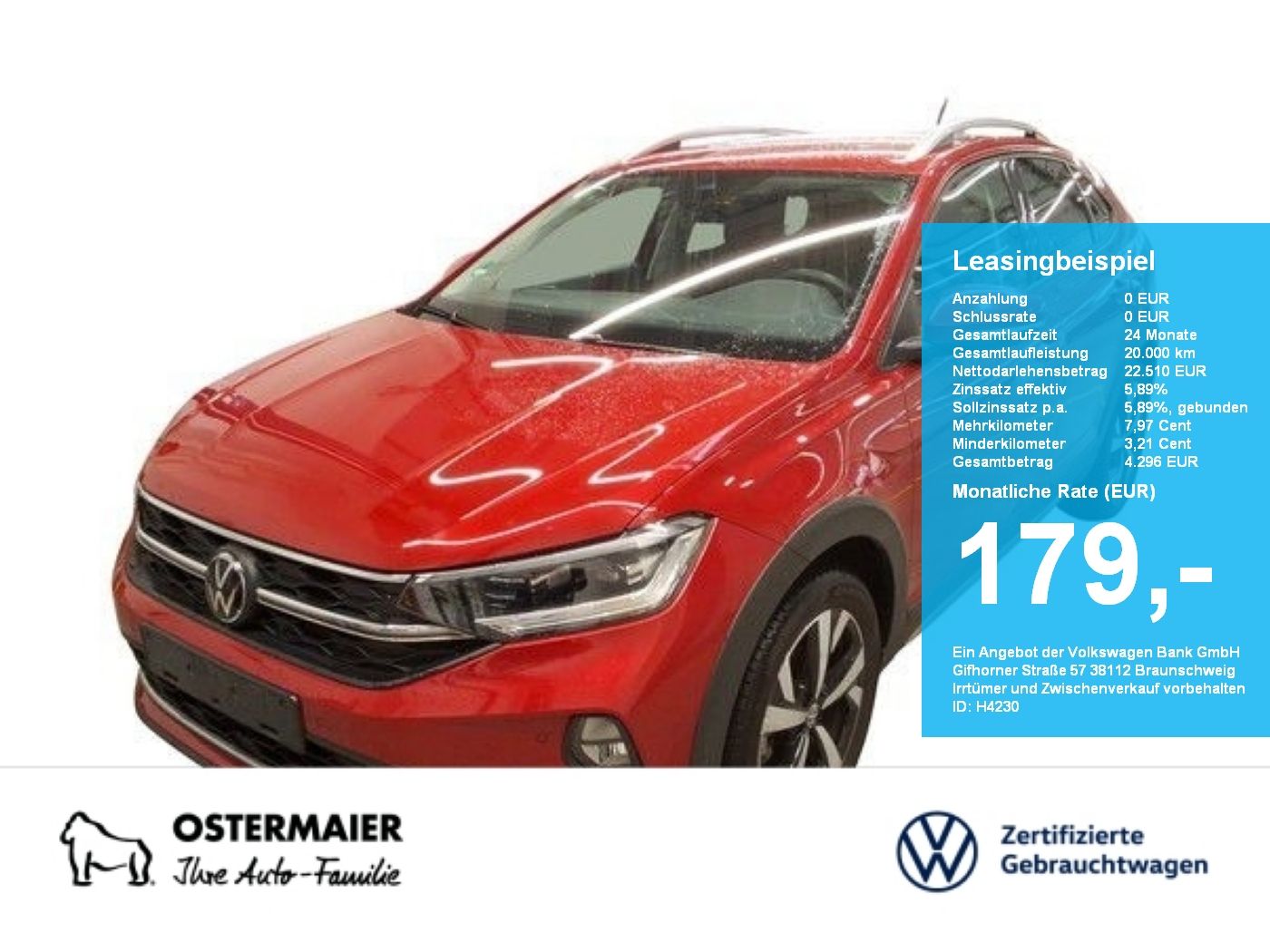 Volkswagen Taigo STYLE 1.0TSI 110PS ACC.5J-G.KAMERA.NAVI+VC