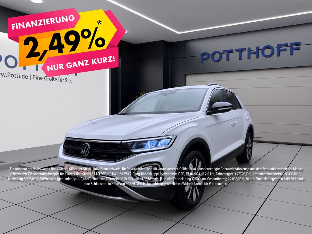 T-Roc 1.0 TSI GOAL PDC SITZHZG KLIMA LED