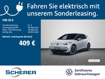 Volkswagen ID.3 Pro 150 kW (204 PS) 59 kWh 1-Gang-Automatik