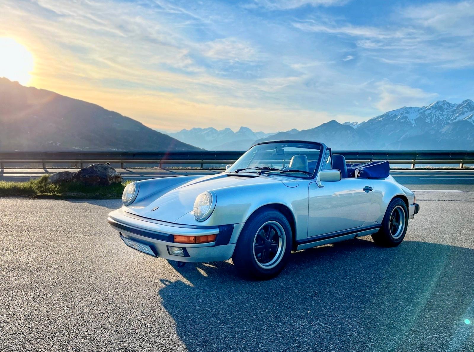 Porsche Carrera Cabrio Tolle Farbkombination