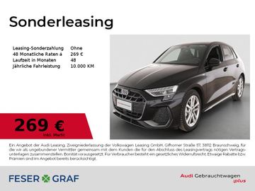Audi Leasingangebot: Audi A3 Sportback S line 40TDI Kamera/LED+/SHZ/Navi+/