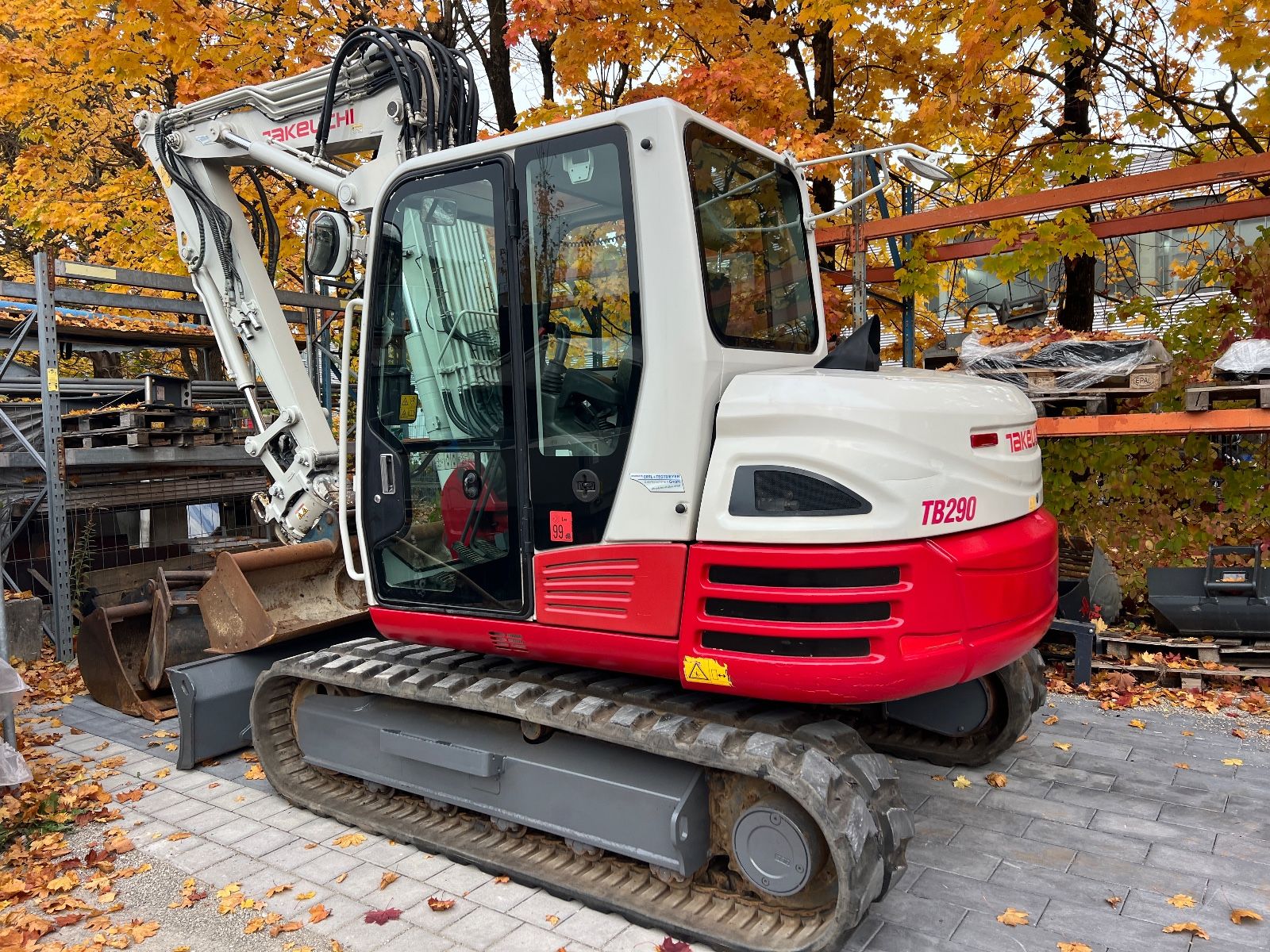 Fahrzeugabbildung Takeuchi TB 290CV Verstellausleger, Powertil, HS08, Klima