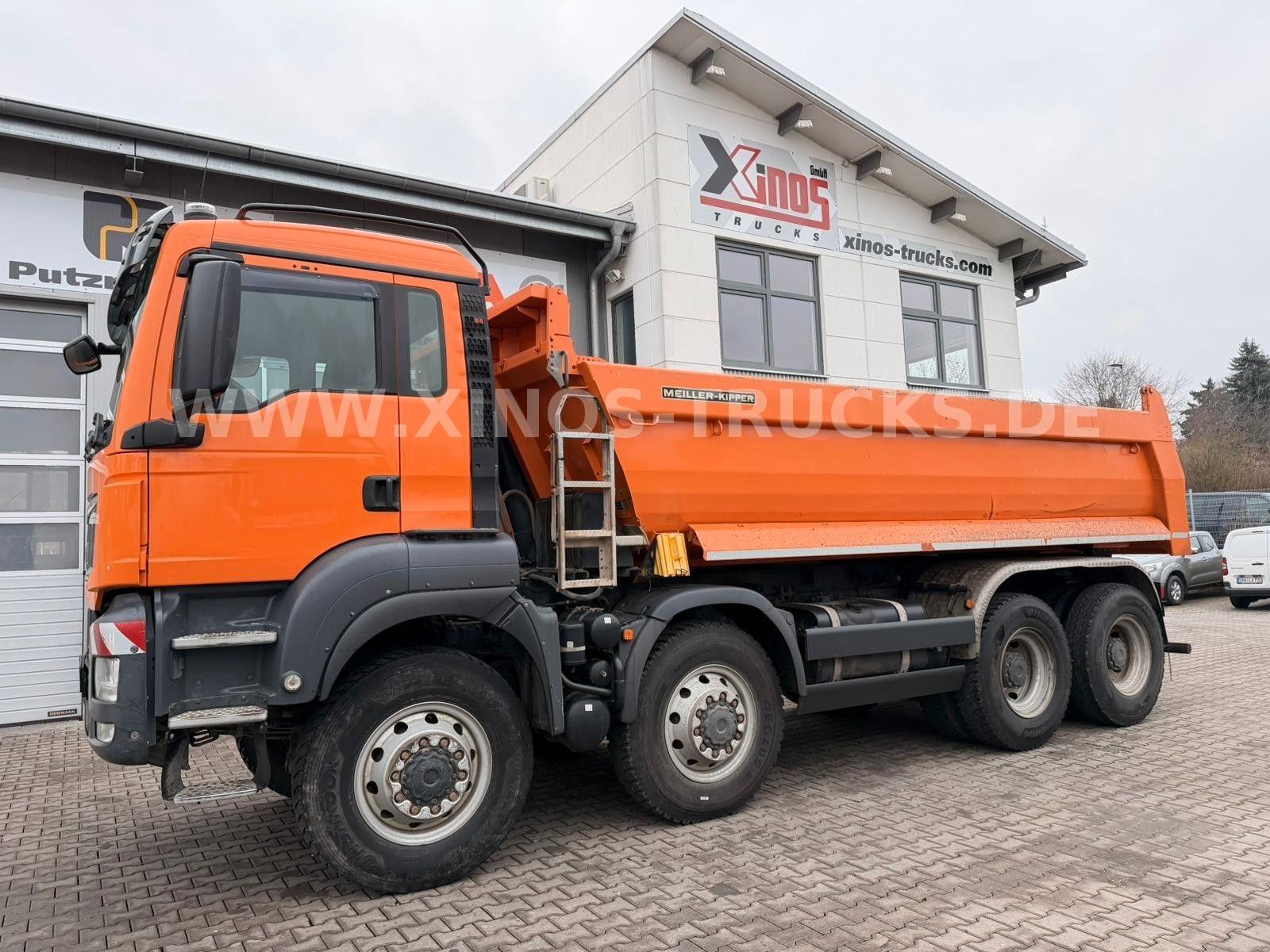 MAN TGS 41.440 8X8 Meiller Muldenkipper DE